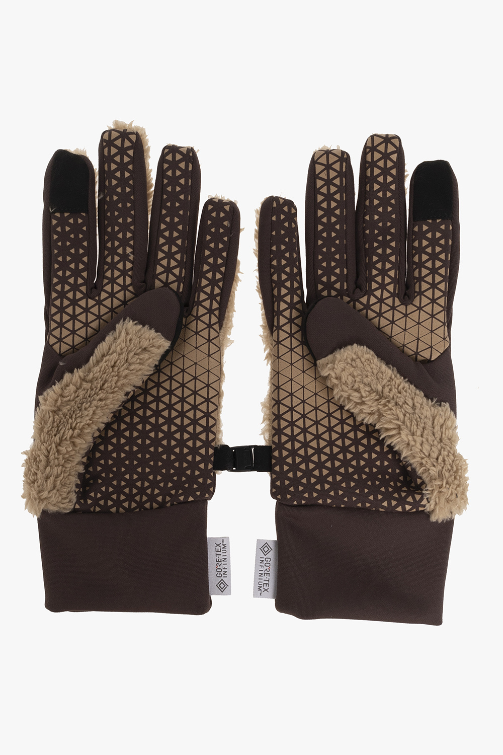 Brown Waterproof gloves White Mountaineering - GenesinlifeShops